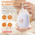 Vibrating Alarm Clock Hearing Impaired Deaf Teens, Charge Operated for Travel or Home Use. 