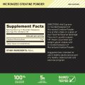 Optimum Nutrition Micronized Creatine Monohydrate Powder, Unflavored, 60 Servings, 300 Grams. 