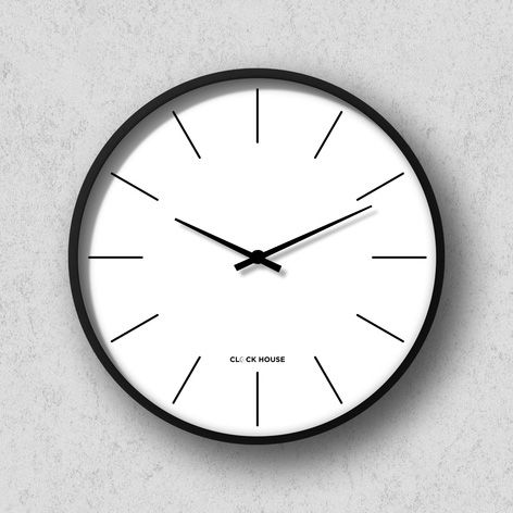Silent%20Clock%20House%20BD%20Classic%20Wall%20Clock%20White%20-%20Image%202