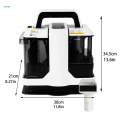 Carpet Upholstery Cleaner Carpet Washer for Car Auto Detail Pet Stains. 