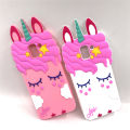Luxury 3D Unicorn Phone Case For Samsung Galaxy J3 J5 Pro J7 2016 2017 J8 J6+ J4 Plus 2018 Cute Cartoon Soft Silicone Back Cover. 