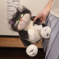 25Cm Doll Toys Lucifer Plushies Bad Cat Stuffed Animals Plush Children's Toy Kids Room Decor Girl Gift. 