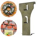Brick Hook Clips-Bricks Hook Clip for Hanging Outdoors Wall Pictures, Brick Hangers Fastener Hook Brick Clamps 8PCS Durable Easy Install.