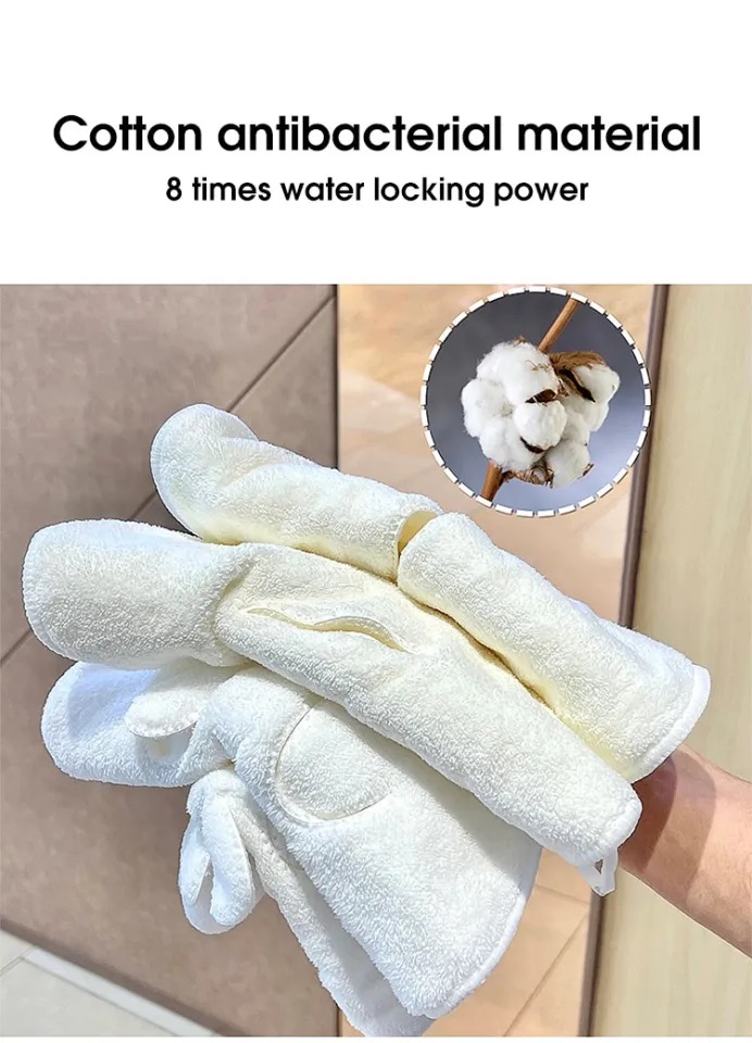 Reusable Hot Cold Compress Face Towel - 3 Hole Ear Hanging Spa Towel For Facial Skin Care