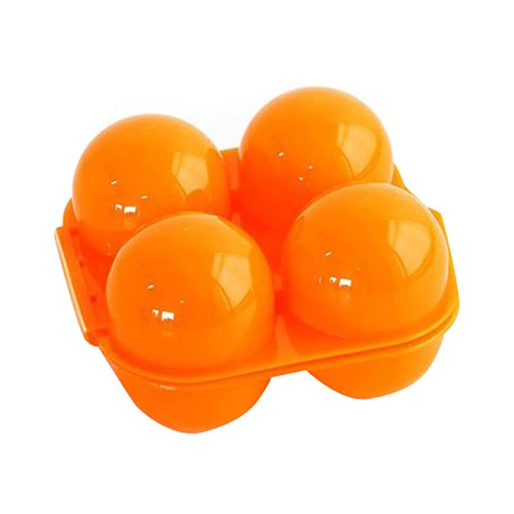 Camping Egg Box Plastic Egg Box Egg Storage Box Portable Egg Box 4 Egg Box