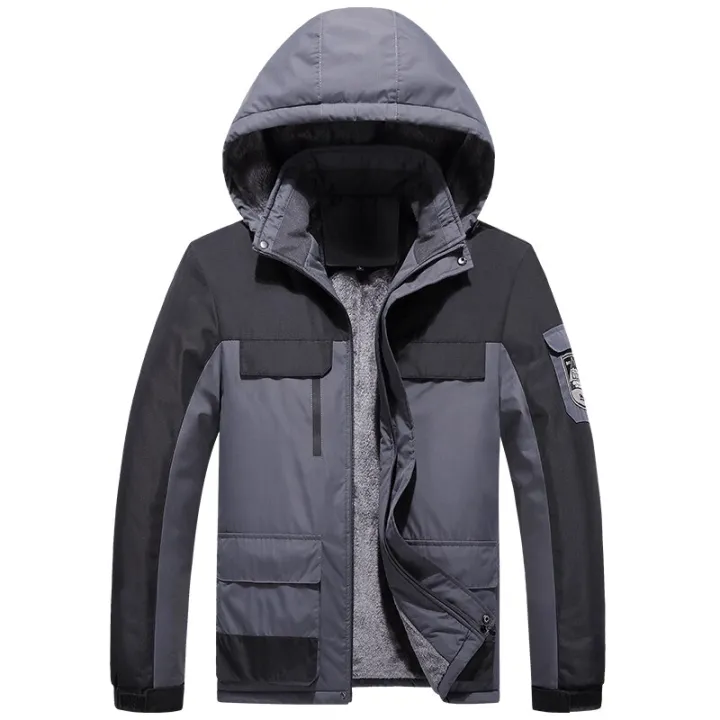 Men's%20Waterproof%20Hooded%20Jacket%20Men's%20Thickened%20Warm%20Jacket%20Windproof%209XL%20Oversized%20Men's%20Winter%20Jacket%20Fleece%20Thickened%20Jacket%20-%20Image%204