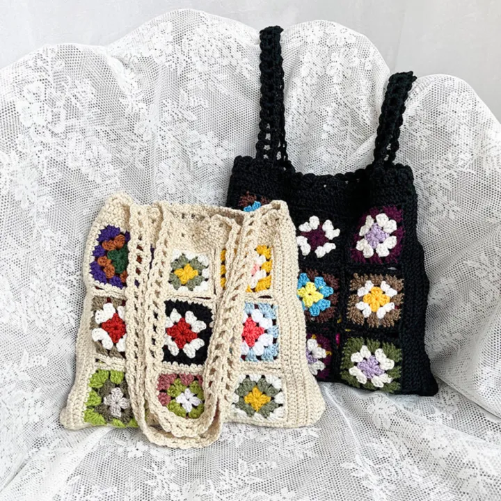 Grid%20pattern%20Crochet%20shoulder%20bag%20Fashionable%20Handmade%20Summer%20Handmade%20handbag%20Crochet%20Shoulder%20bag%20Grid%20pattern%20bag%20for%20Leisure%20Casual%20Shopping%20Daily%20use%20Gifts%20-%20Image%206