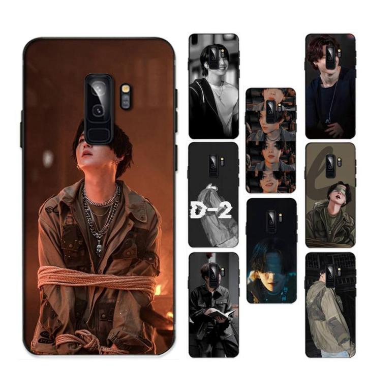 KPOP Agust D Phone Case for Redmi 8 9 9A for Samsung J5 J6 Note9 for Huawei NOVA3E Mate20lite cover