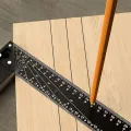Multi Angle Measuring Ruler Right Angle Ruler Non Fall Off Compact Universal Combination High Accuracy with Clear Scale for Drawing. 