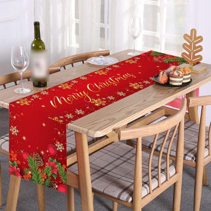 180*35cm%20Merry%20Christmas%20Tablecloth%20New%20Year%20Party%20Table%20Decorations%20Safflower%20Pine%20Leaves%20Christmas%20Table%20Cloth%20Christmas%20Table%20Runner%20Merry%20Christmas%20Decoration%20-%20Image%204