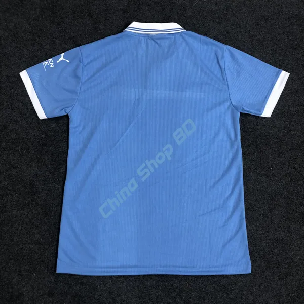 Manchester%20City%20Home%20Polo%20Blue/White%20Football%20Jersey%20Half%20Sleeve%20-%20Image%203
