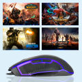 Zeus M550 ( Black Mamba ) Wired Gaming Mouse With Breathing Backlight - Online Exclusive Edition. 