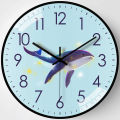 【8Inch20cm】Unique Creative Cartoon Clock Modern Minimalist Internet Celebrity Clock Home Living Room Wall Clock. 