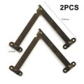 2Sets Lid Support Hinges Remain Antique Bronzes Iron Decor Hinge Box Furniture Hardware Cabinet Door Kitchen furniture hardware. 