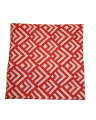 Exclusive block print cushion/ mosquite net cover -multicolor.