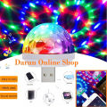 Usb Mini Led Disco Magic Ball Lights, Sound Sensor Led Small Magic Ball Light. 