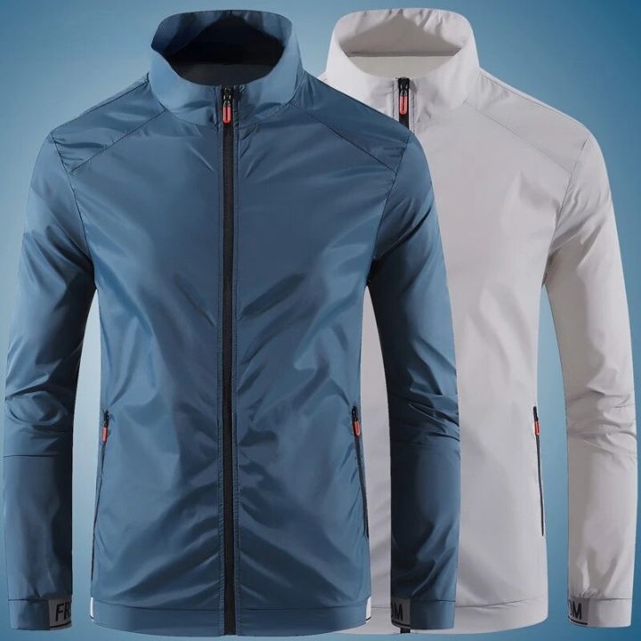 Jacket Mtb Sun Protection Thin Short Wind Cycling Jacket Breathable Men's Cycling Windbreaker Downhill Motorcycle Jacket