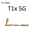 Switch Power ON OFF Button Flex Cable Parts Ribbon For Vivo T1x T1 Pro 5G Global 4G T2x Mute Silence Volume Key. 