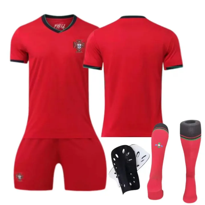 Cup%20ortugal%20home%20jersey%20size%207%20Cristia%20onaldo%20children's%20adult%20set%20football%20jersey%20-%20Image%205