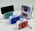 A011 stand Bluetooth speaker Wireless portable subwoofer card flash light smart small speaker. 