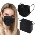REITECH Black Premium Surgical Mask 5 packet (50pcs).