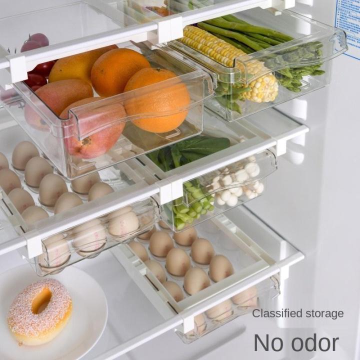 NEW%20Refrigerator%20Drawer%20Plastic%20Clear%20Fridge%20Organizer%20Slide%20Under%20Shelf%20Drawer%20Box%20Rack%20Holder%20Kitchen%20Fruit%20Food%20Storage%20Box%20-%20Image%204