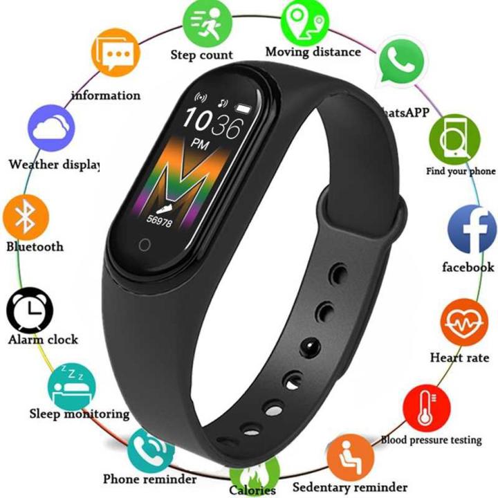Call Receive M5 Smart Band Fitness Tracker Smart Watch Sport Smart