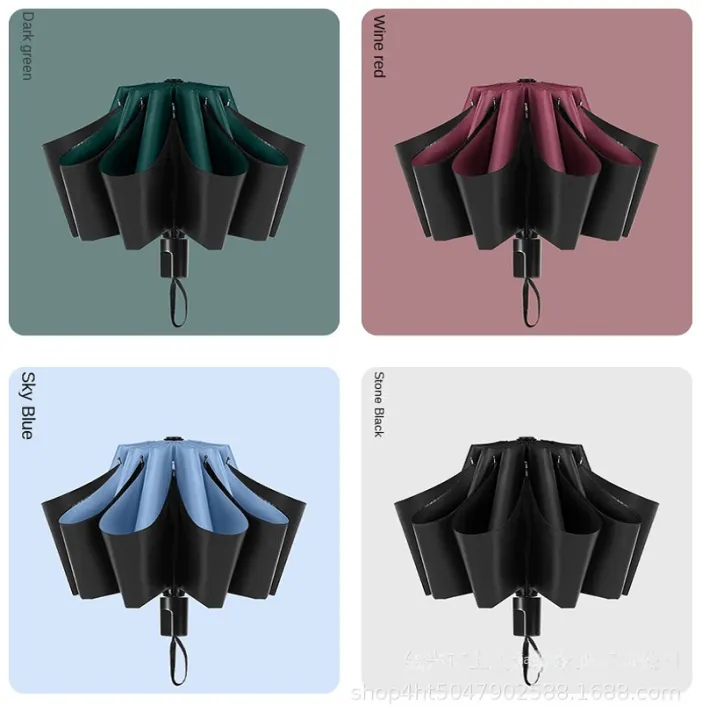 Folding%2012%20bone%20fully%20automatic%20umbrella%20for%20men,%20large%20size,%20two%20person,%20women,%20sunny%20and%20rainy%20dual-purpose%20sunshade,%20sun%20prot%20-%20Image%202