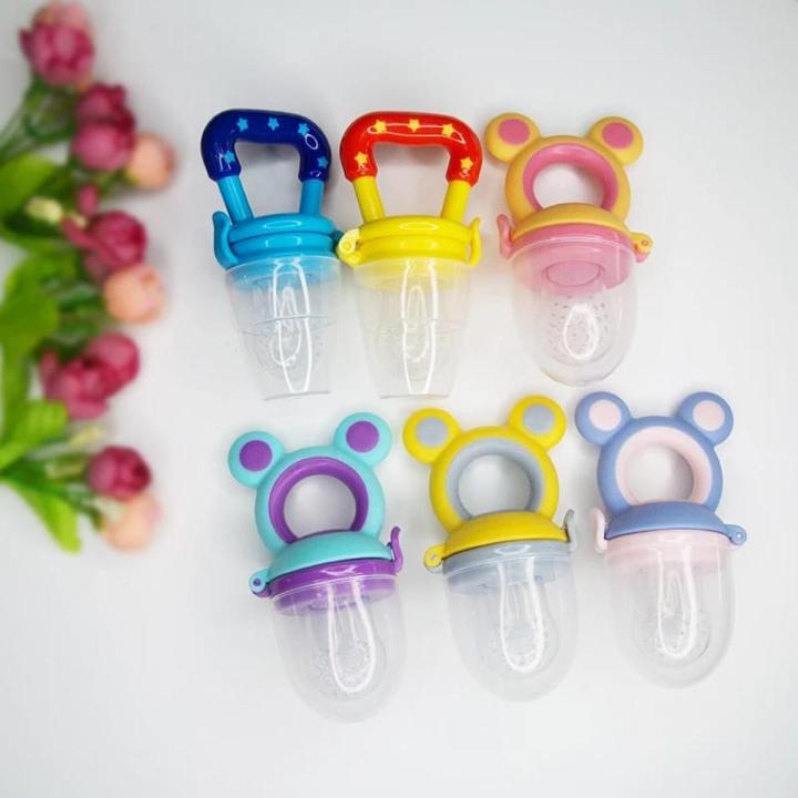 Baby Pacifier Fresh Food Nibbler Kids Fruit Feeder Nipples Feeding