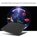 Universal Filtration Foam Aquarium Fish Tank Biochemical Filter Sponge - black 50x12x2cm 50x12x2cm.