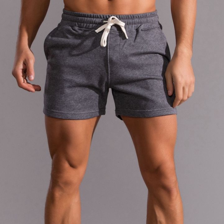 Men%20Cotton%20White%20Shorts%20Running%20Sport%20Shorts%20Homme%20Gym%20Basketball%20Shorts%20Joggers%20Elastic%20Casual%20Shorts%20Streetwear%20Male%20Clothes%20-%20Image%202