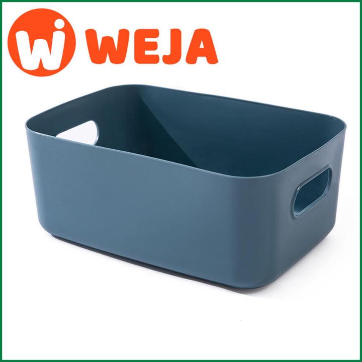 Japanese-style sundries storage box desktop plastic box cosmetic finishing box kitchen storage box snack storage basket