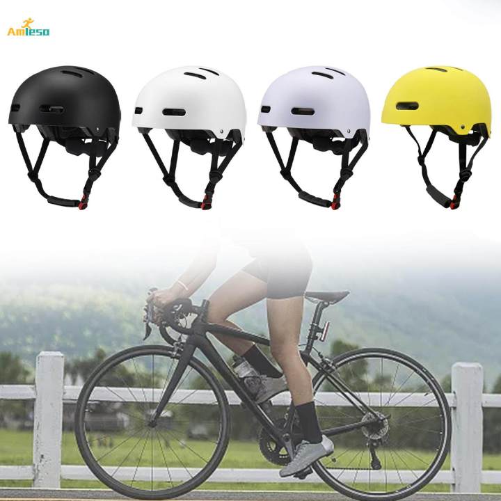 Adult%20Bike%20Helmets%20Sports%20Helmets%20Adjustable%20Size%20Outdoor%20Black%20-%20Image%207