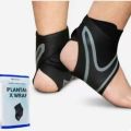 1 pair Sports Ankle Brace Adjustable Ankle Support Brace for Running Sports  Football Basketball Exercise Aid for Ankle Protection Elastic Ankle Support. 