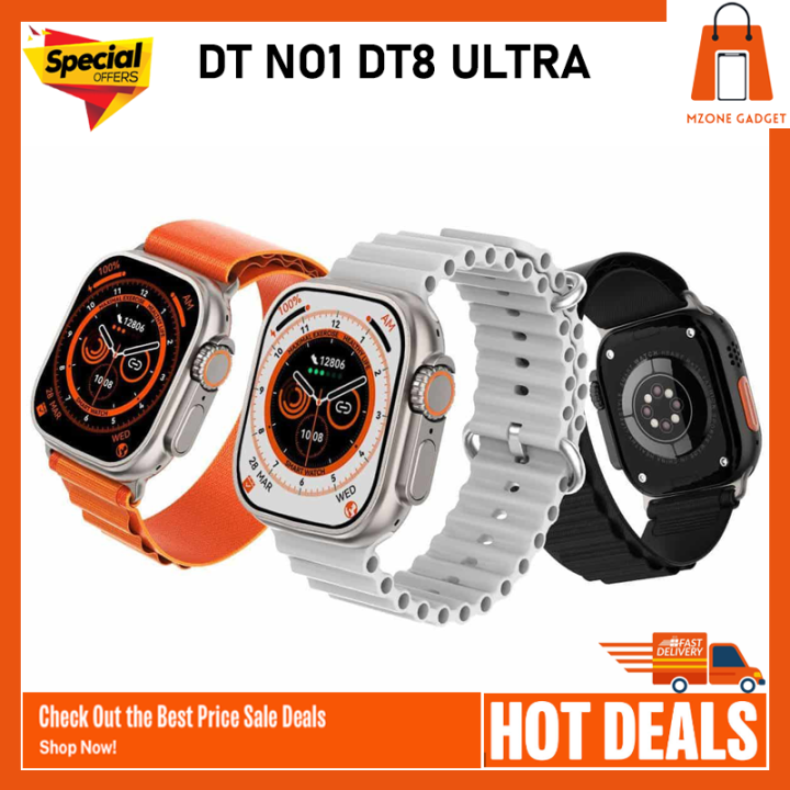 DT NO1 DT8 Ultra Smart Watch Bigger Screen