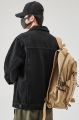 Black Colour Exclusive design premium quality Denim Winter Jacket For Men.