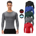 Autumn Winter Running Tops Men's Compression Shirts Longs Sleeve Workout Gym T-Shirt Sports Base Layer Athletic Undershirts Loser Lione. 