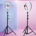 12 Inches LED Ring Light with Stand and Cell Phone Holder.