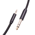 Amplifier Audio Cable Aux Cable for Mixer Amplifier Gold Plated 3.5 Jack to 6.5 Jack Male to Male Audio Cable 3 Meter. 