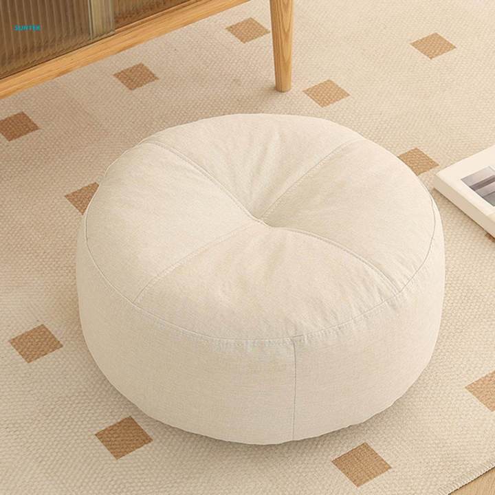 Round Floor Pillow Small Floor Cushion for Adults Sofa Bed Indoor