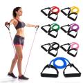 Resistance Band & Fitness Thera Band 120cm Yoga Pull Rope Elastic Resistance Bands Fitness Workout Exercise Tubes Practical Training Rubber Tensile Expander. 
