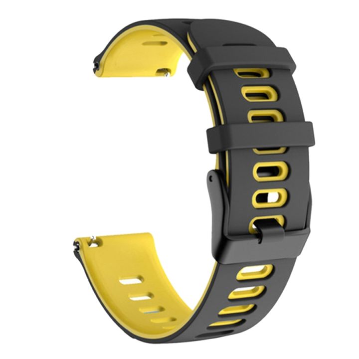 Watch%20Strap%2022mm%20For%20Huawei%20Watch%20GT2e%2046mm%20Silicone%20Watch%20Band(Black+Yellow)%20-%20Image%206