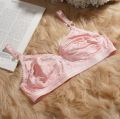 3 Piece Soft Comfortable Cotton Chicken Bra for Women.