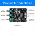 502MT Bluetooth 5.0 Super Base Amplifier Board with Acrylic Box Sell 2.0 Channel 2x50W Power Audio Stereo Amplifier Board AUX Bass Treble AMP similar ZK-502M CA-502MT ZK-502MT by Power Flash.