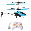 Remote Control Helicopter/Helicopter Toy Sensor + Remote Rechargeable and Shockproof Helicopter/Remote Control RC Infrared Induction Helicopter.