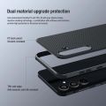 Nillkin ( For Samsung A55 5G ) Super Frosted Shield Pro Soft TPU Frame Hard PC Shell Shockproof Cover For Samsung Galaxy A55 5G Case - Black.