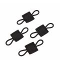 4PCS/Set Tactical MOLLE Elastic Ribbon Buckle Binding Retainer for PTT Antenna Stick Pipe Rope Webbing Buckle Holder Clip. 