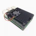 【sought-after】 Raspberry Pi 5 Raspberry Pi 5 Active Cooling Heat Dissipation PWM Speed Control Fan Metal Armor. 