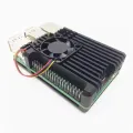 Raspberry Pi 5 Generation Shell Raspberry Pi 5 Active Cooling Heat Dissipation PWM Speed Control Fan Metal Armor Shell. 