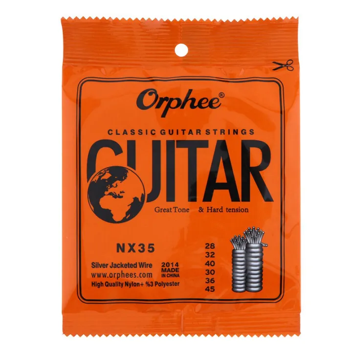 NXFDSIOZ%2012Pcs%20Guitar%20Strings%20Conventional%20Classical%20Guitar%20String%20Series%20E/B/G/D/A/E%20Use%20Nylon%20Wire%20Feel%20Moderate%20NX-35%20-%20Image%207